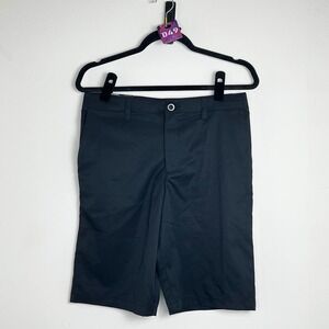 Under Armour Youth Boys Black Golf Shorts Size 18 MSRP $40